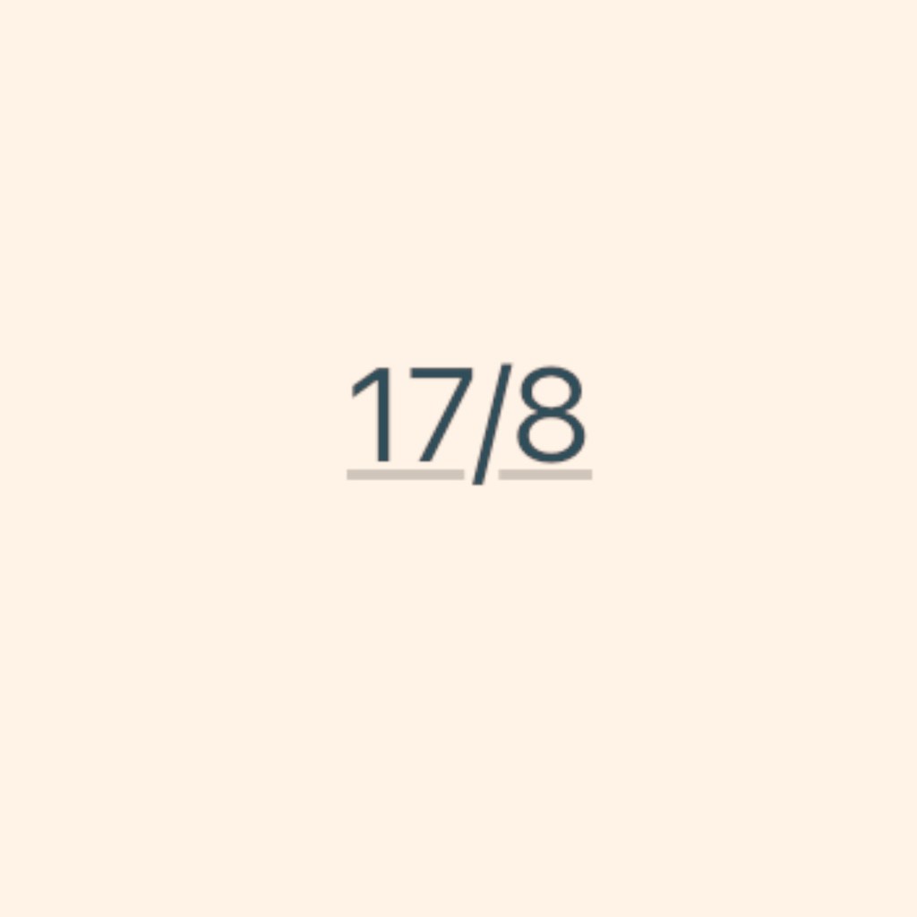 17/8 Vibrationen